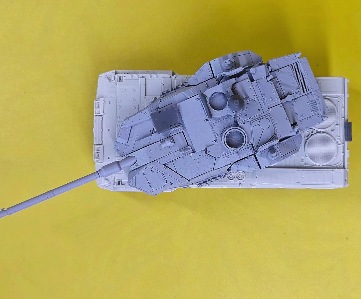 galmanna5's tweet photo. 1/72 Scale Leopard 2A8 2026 Exhibition Edition – Full-Scale Turret Upgrade Part for the MENG Tank Model Kit.#Leopard2A8 #NewRelease2026 #ScaleModel https://t.co/r7F1mQAWJl