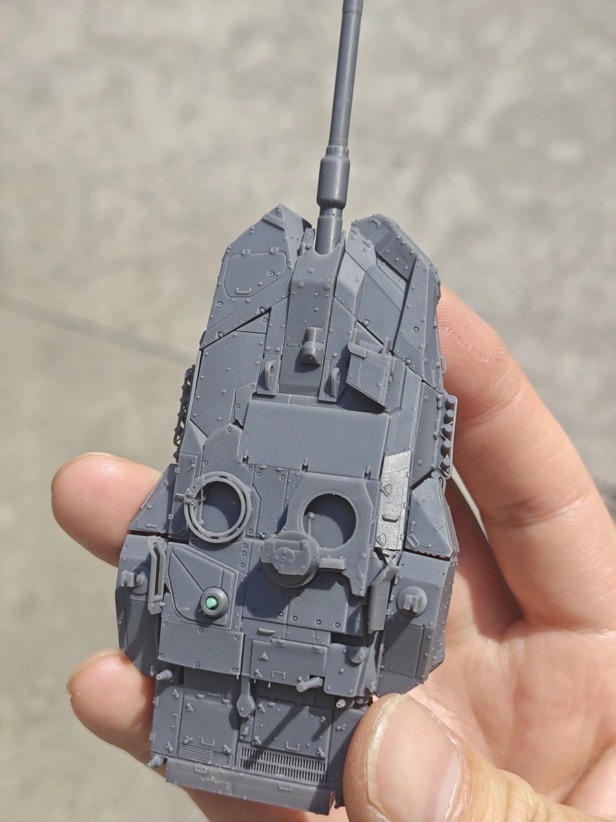 galmanna5's tweet photo. 1/72 Scale Leopard 2A8 2026 Exhibition Edition – Full-Scale Turret Upgrade Part for the MENG Tank Model Kit.#Leopard2A8 #NewRelease2026 #ScaleModel https://t.co/r7F1mQAWJl