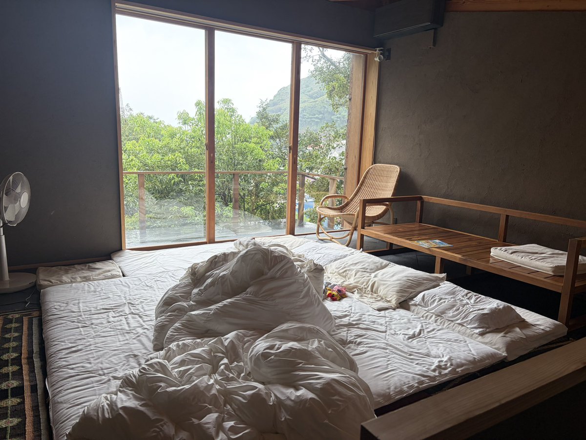 daikei_org's tweet photo. 雨上がりの朝

リビングで川の字で眠るのは気持ちが良い https://t.co/v39dTlk6GA