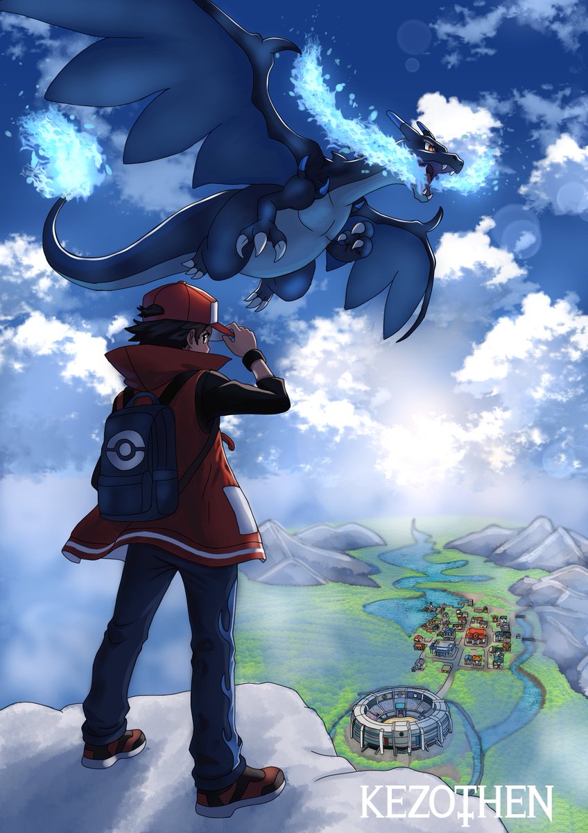 kezothen's tweet photo. @Shasakonami I have been doing a lot of Pokémon art lately so here's my work. https://t.co/W20oVvLR1q