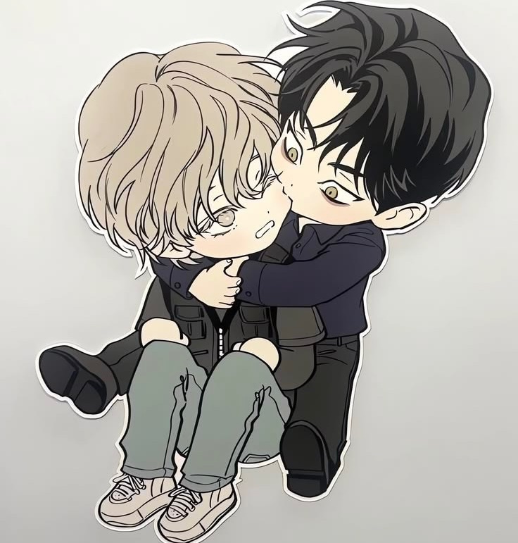 Tokitokiyum's tweet photo. His favorite snack: his boyfriend’s cheeks…nom nom nom https://t.co/xLXLZvquLN