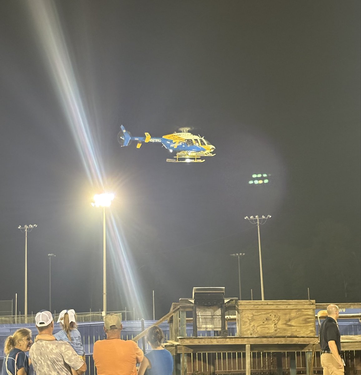 team_waters's tweet photo. One of the JDC players has been transported to the hospital via helicopter. 
Please keep him in your thoughts and prayers. Hopefully he will be ok
@PineBeltSPORTS https://t.co/S1X57ODvbk