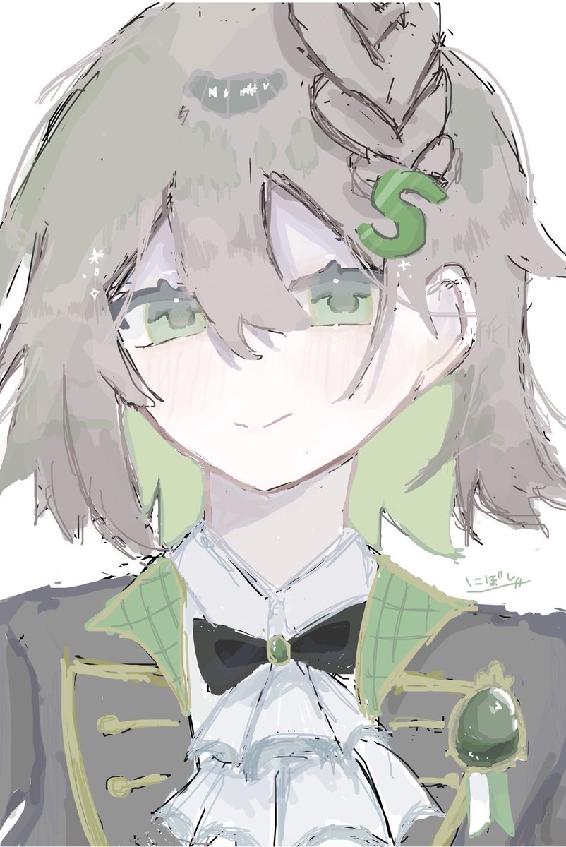 Niboshi0202's tweet photo. #スレアート
編み込み可愛い…！ https://t.co/Ft83zxMesv