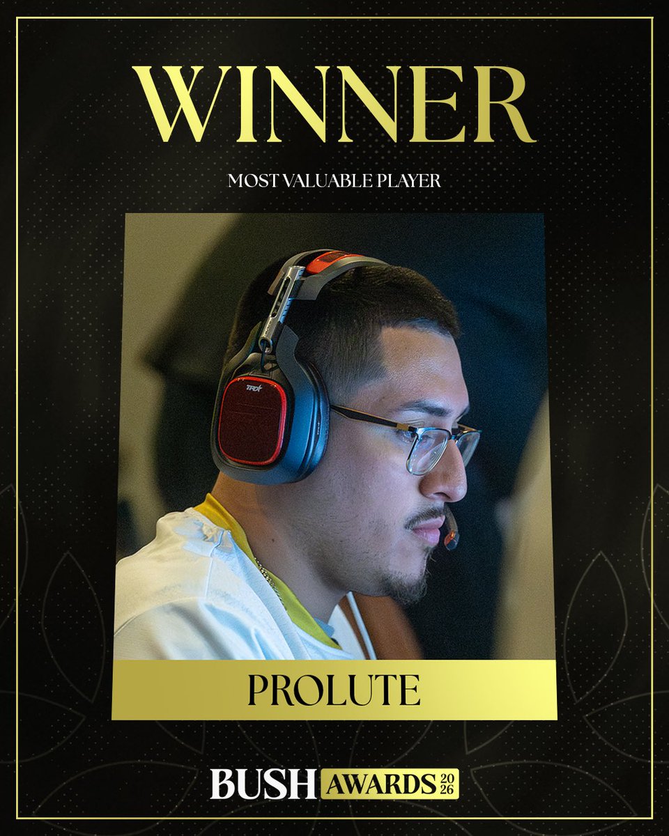 Telluride Bush Gaming: Congrats to @ProluteB on winning Bush MVP 🌳🏆