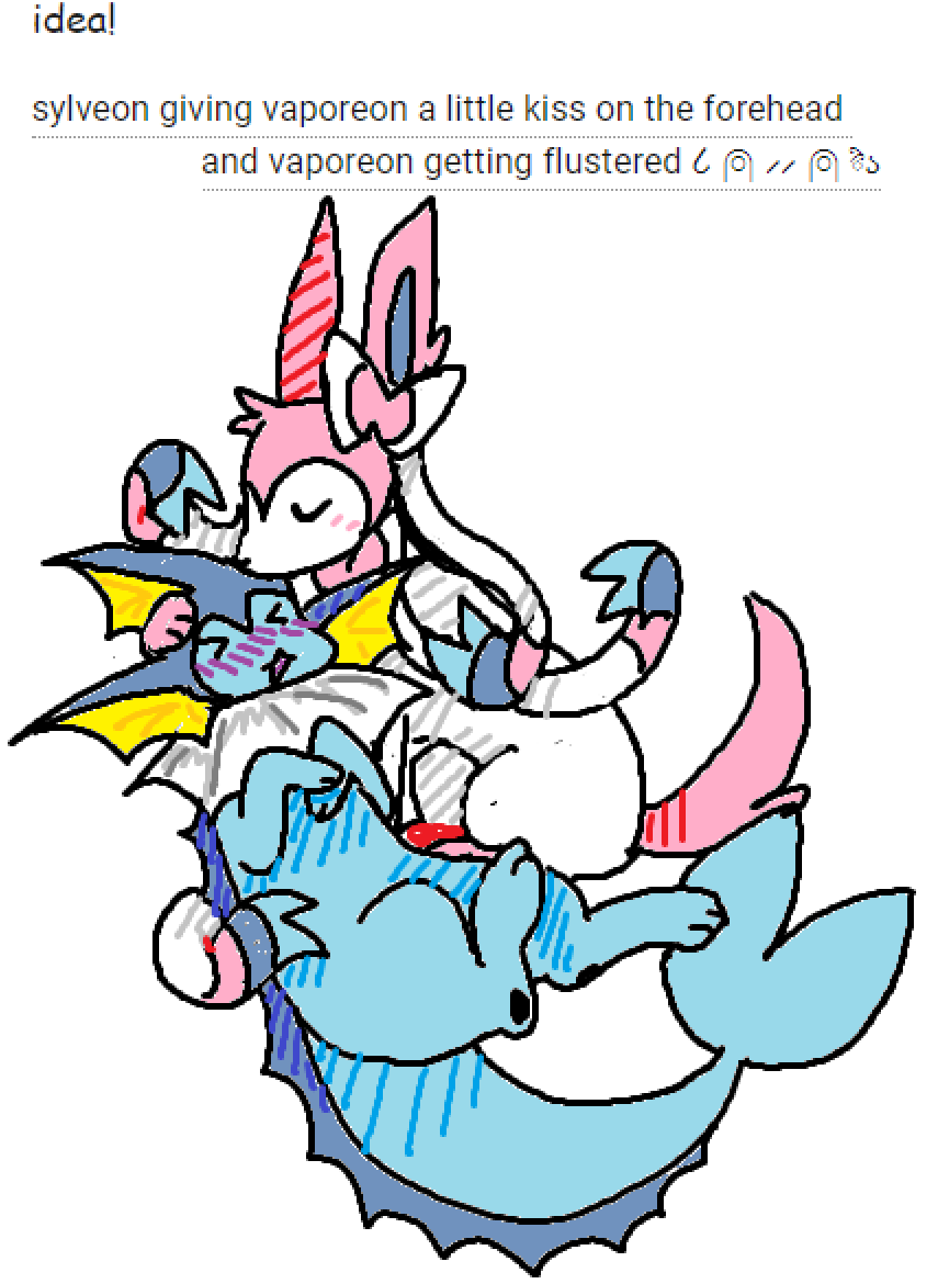 vaporeoning's tweet photo. day140 #vaporeon #pokemon https://t.co/agyuXEDMJQ