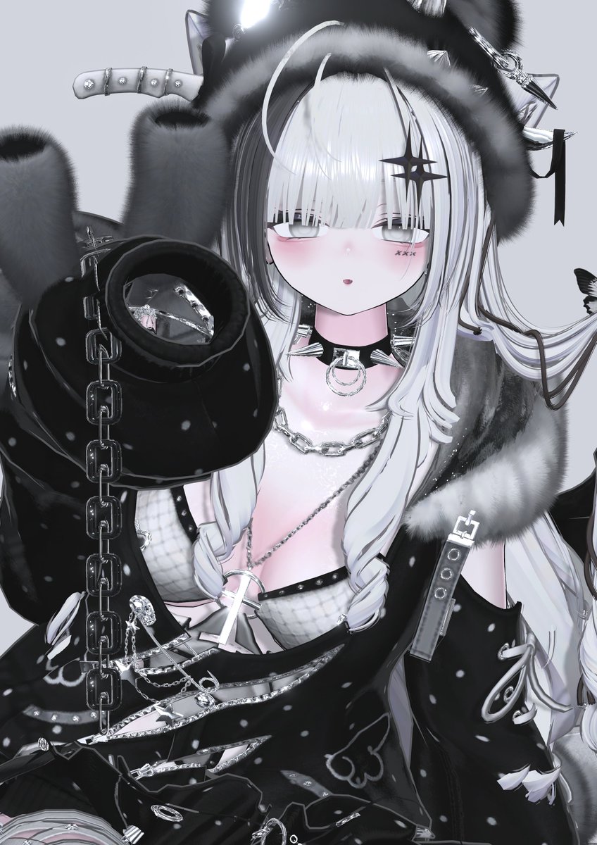 Takahasi3535's tweet photo. デビル風のこの服めっちゃかわいい‼🦈
#Rurune3D #Sinicat3 https://t.co/b3IdqBC4UL