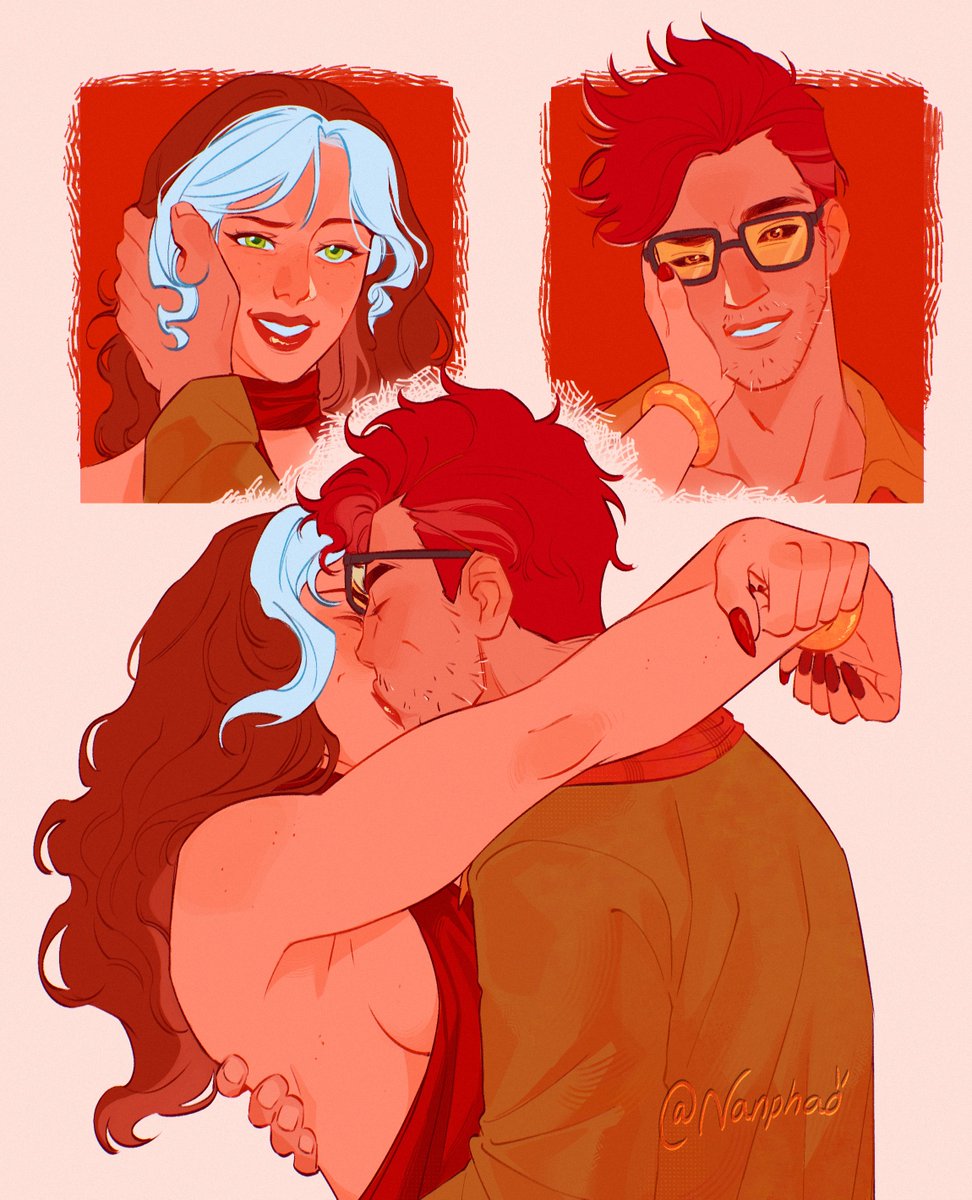 Nanphaom's tweet photo. Oh, how I adore you chère ❤︎
#gambit #rogue #xmen #romy https://t.co/h1zZr93VnW