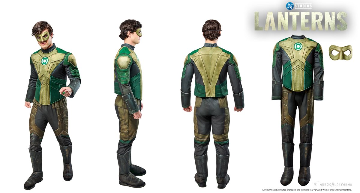 TaurooAldebaran's tweet photo. Ready for Halloween!, Official Hal Jordan costume from #Lanterns show ❇️
We can see that these are the suit's true colors (without any wear or damage effects).
Those who mentioned yellow details were correct. https://t.co/7kCMz4n3Ve