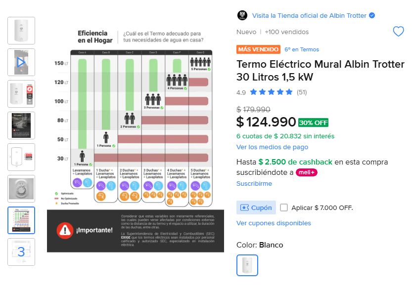 TodoCalefon1's tweet photo. 🔥💧 Termo Eléctrico Mural Albin Trotter 30 Litros 1,5 kW, Buscar ID de producto en Mercado Libre: 👉 ZHHFCD-3BAL, ver más: 👉 https://t.co/7P97GAMpzd 
#termo  Camilo Escalona  PlanPerfectoCHV  Antártica  Partido Socialista  Unidad Popular  Estado de Chile  Informados  Villarrica https://t.co/Pso90EDu9x
