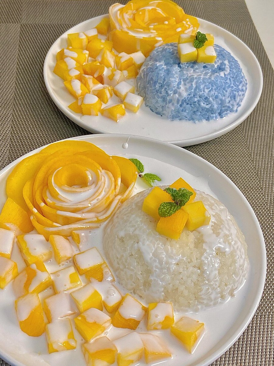 kalpana83788052's tweet photo. Just found the last bite of mango sticky rice in the fridge and split it with my favorite person—best late-night snack ever. https://t.co/0Fkf59AJuM