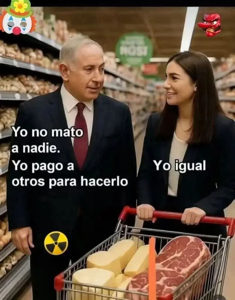 PisonXt's tweet photo. @MARIACA49946720 Pues si el financia y patrocina el infanticidio en Palestina ocupada junto con este otro demonio. https://t.co/RQKFD0tfdJ