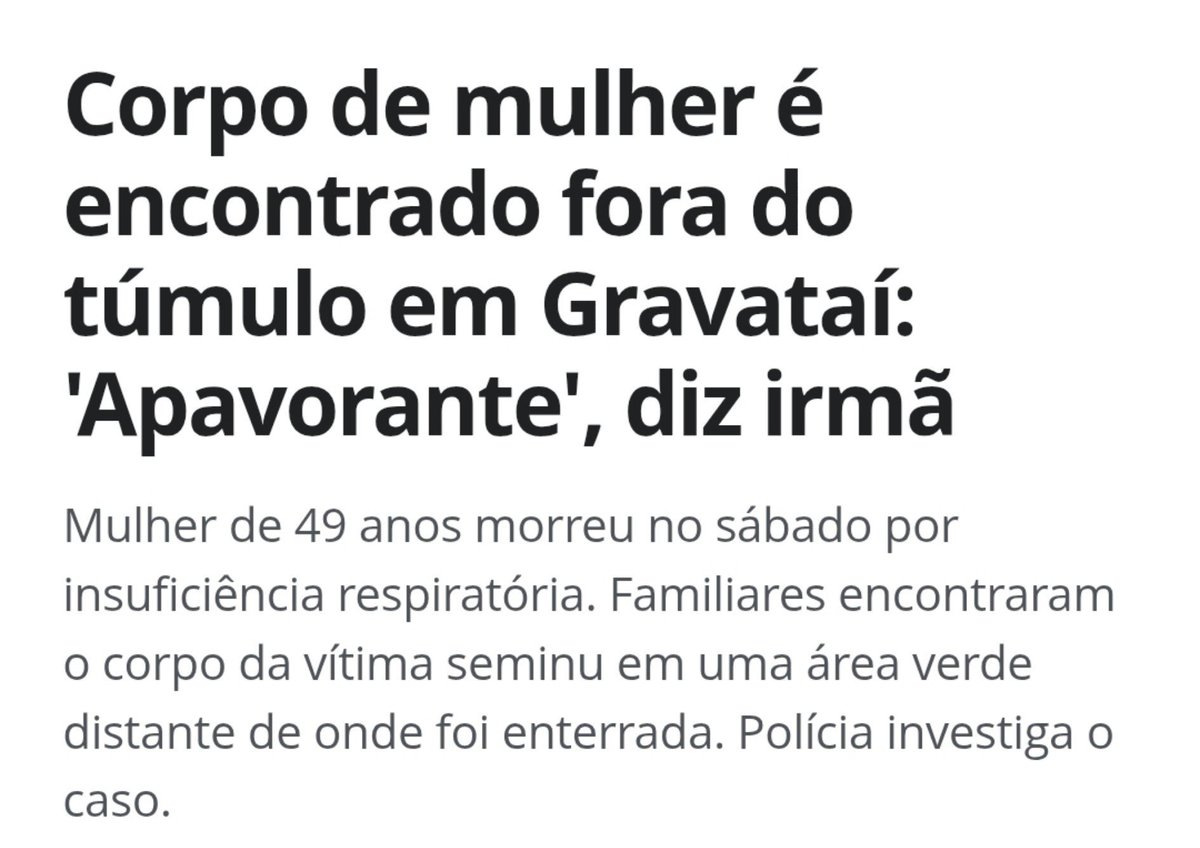 mahcherrys's tweet photo. Ela morreu no sábado, foi enterrada no domingo e no dia seguinte foi desenterrada e ESTUPRADA

Será que ela tava de shortinho? Saia curta? Se insinuando? Muito tarde na rua?

Nem mortas, MORTAS, mulheres estão encontrando paz https://t.co/9WSywI9Oym