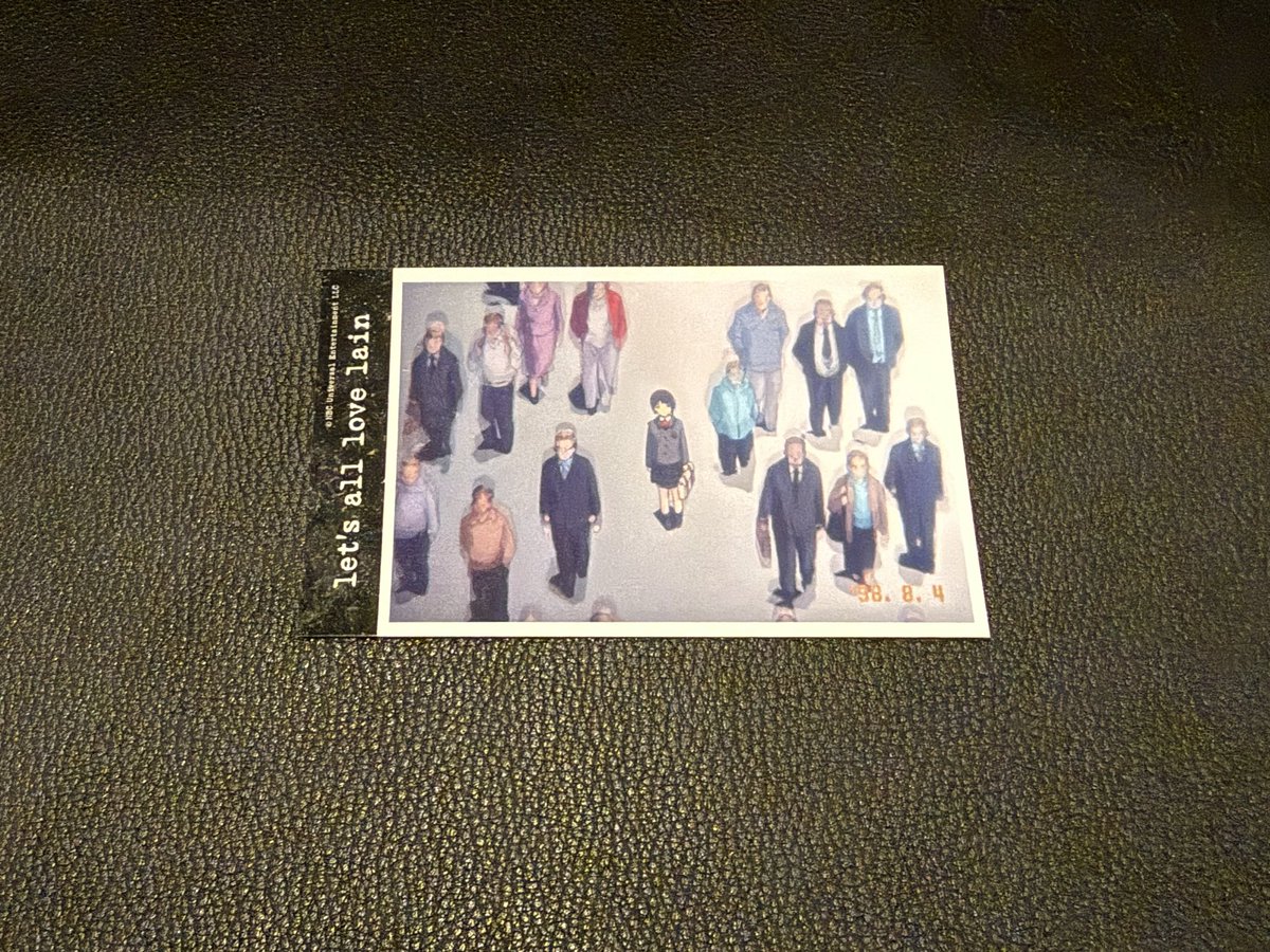 ISolandsystem's tweet photo. 17時からserial experiments lainの特別上映

楽しみ！ https://t.co/AhdT9MSoHm