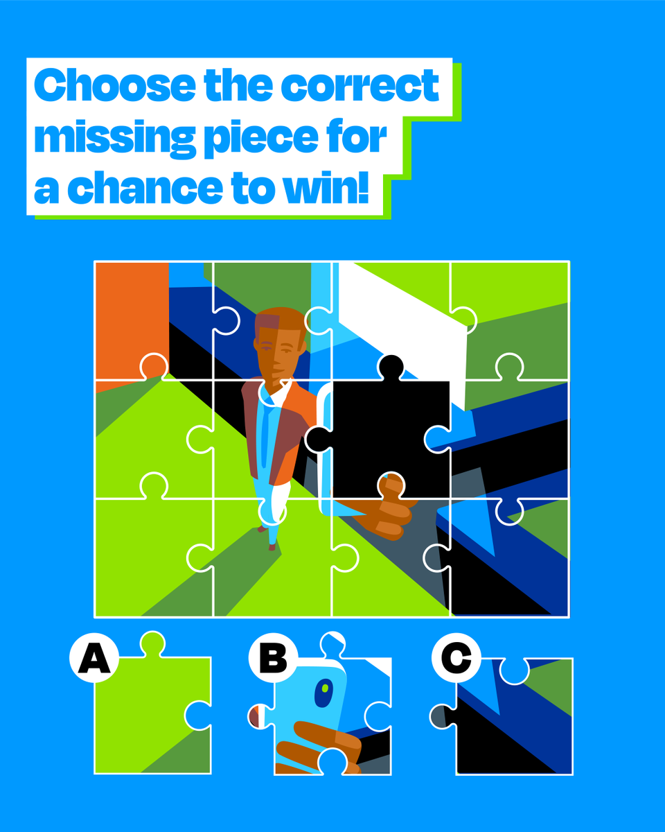 TelkomZA's tweet photo. A great connection is the missing piece that makes it all possible! 🧩

Tell us which option completes the puzzle and you could win a R200 fast food voucher. 🍕

Click to shop the device that is the missing piece of your iconic connections.

https://t.co/kfJMPPTwkj 

#TelkomIsIconic #PossibleBeginsHere