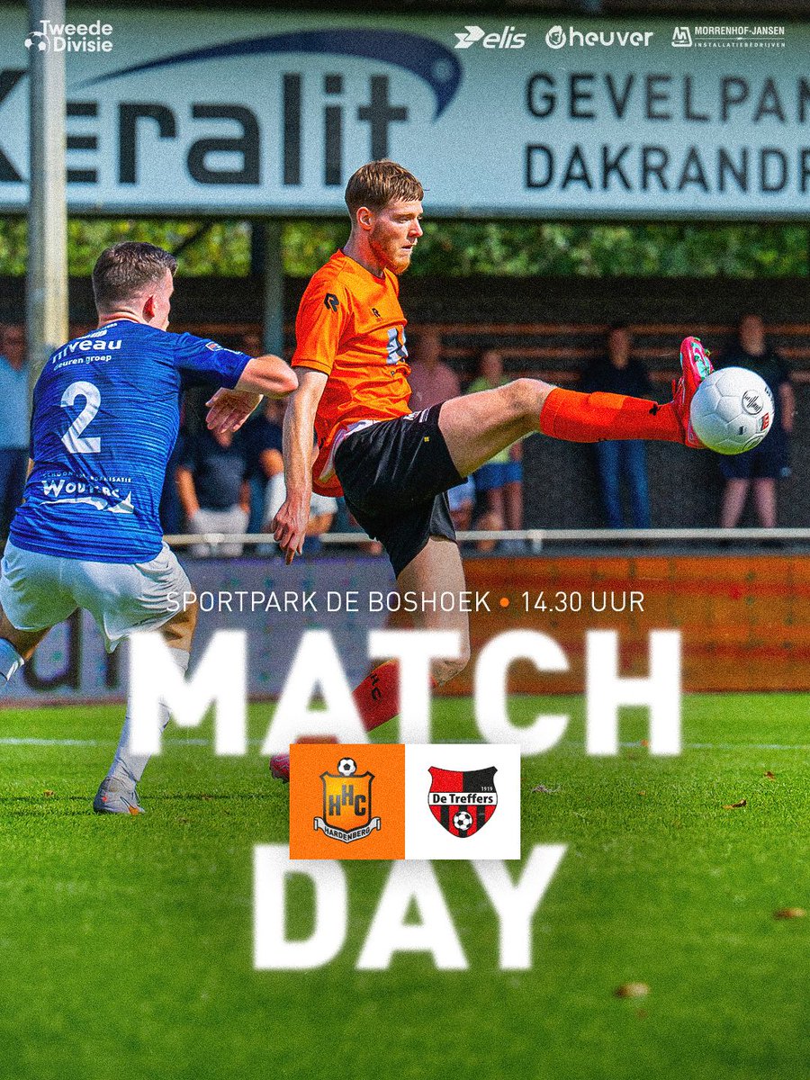 HHCHardenberg's tweet photo. 𝙈𝘼𝙏𝘾𝙃𝘿𝘼𝙔 De Boshoek is er klaar voor! 🔥 

🆚 HHC Hardenberg - @De_Treffers
🕞 14.30 uur
🏟 De Boshoek, Hardenberg 
📱 #HHCtre
🎟️ https://t.co/nmy1JClI96
🎥 https://t.co/xchSw8B8dh https://t.co/v27Ys1Ahxg