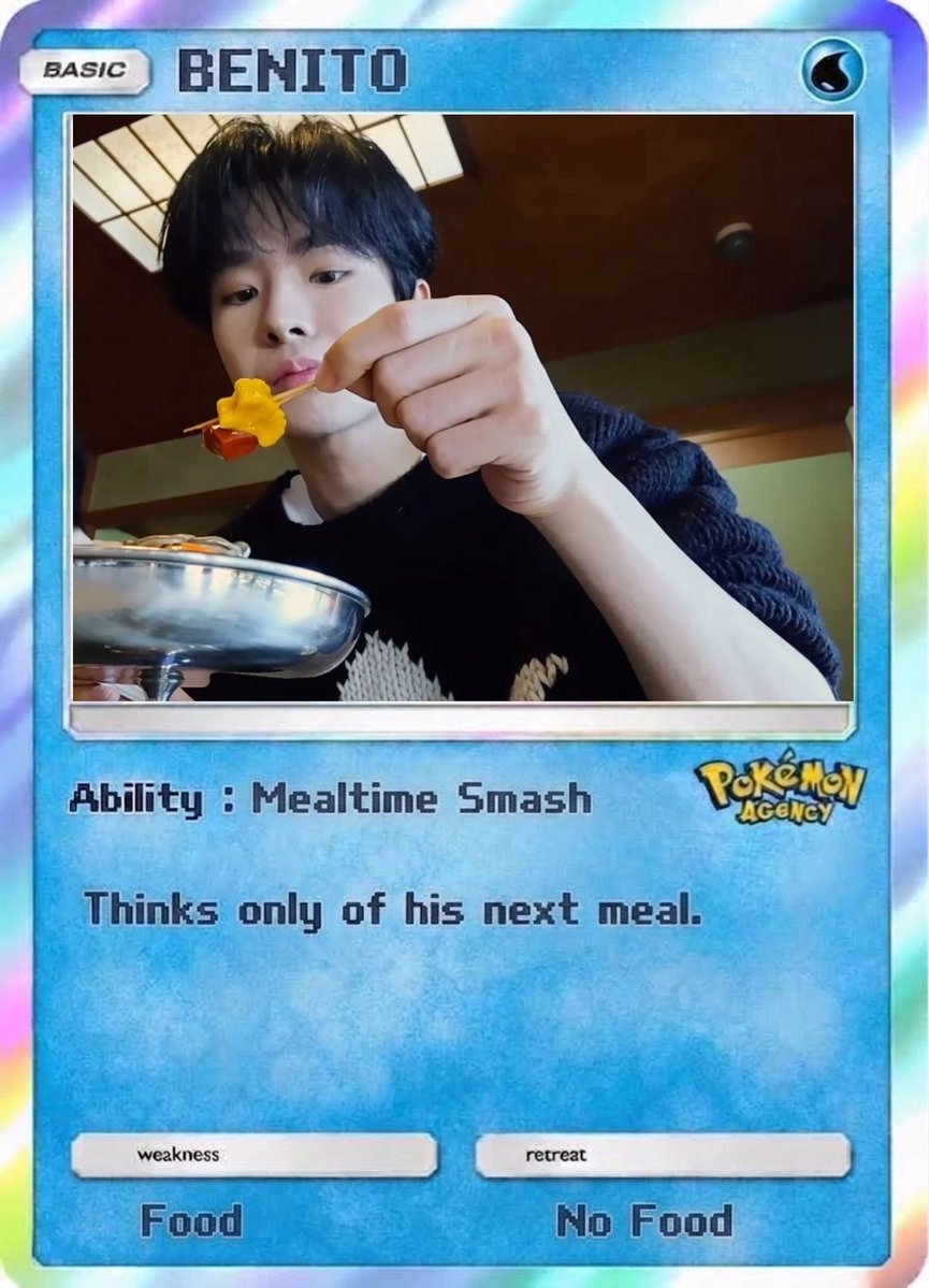 pokeJAMESS's tweet photo. #3 Boy : 𝘽𝙀𝙉𝙄𝙏𝙊 https://t.co/B5URrbJ8TC