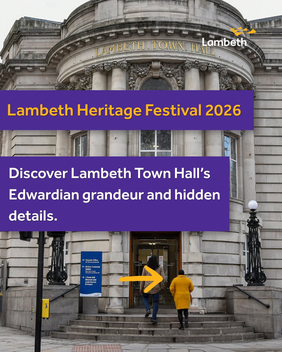 Promotional graphic for Lambeth Heritage Festival 2026