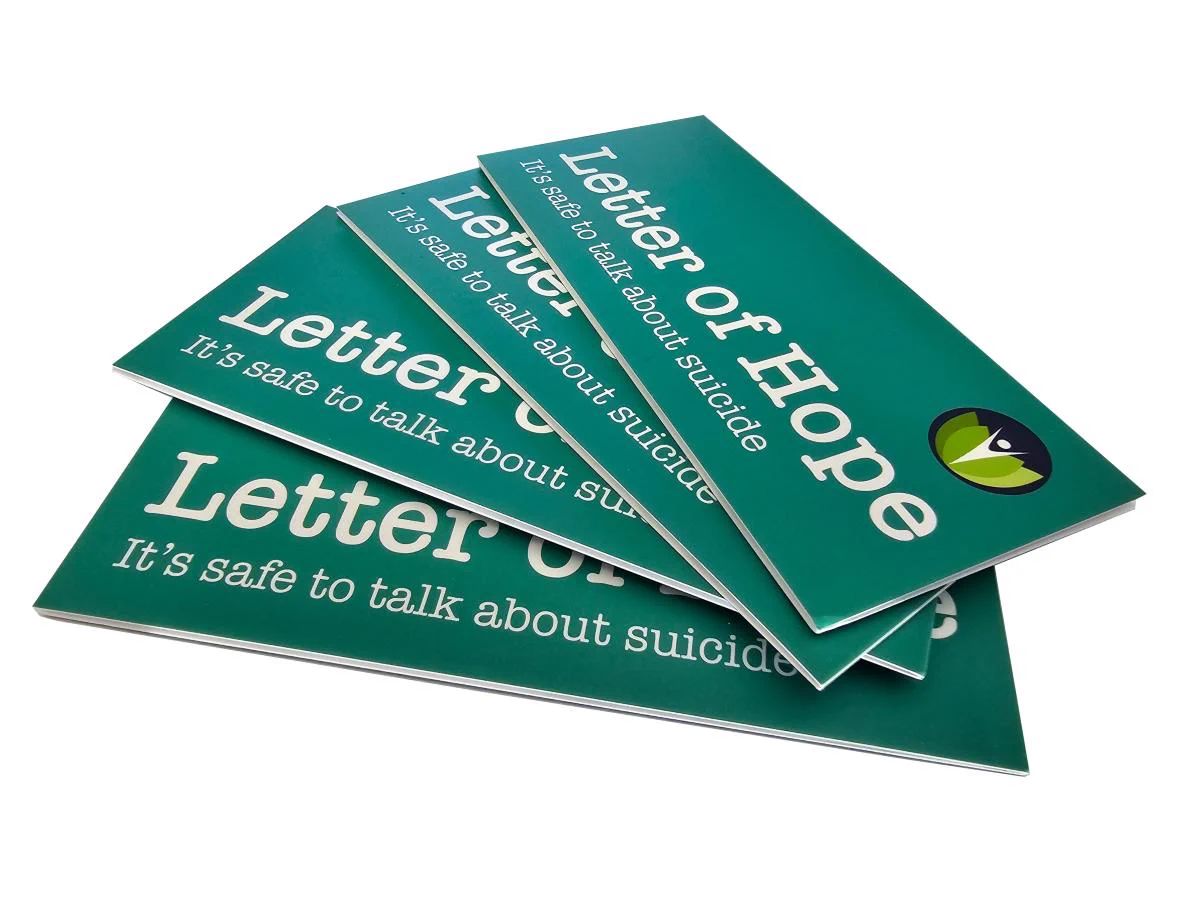 Letter of Hope leaflets.