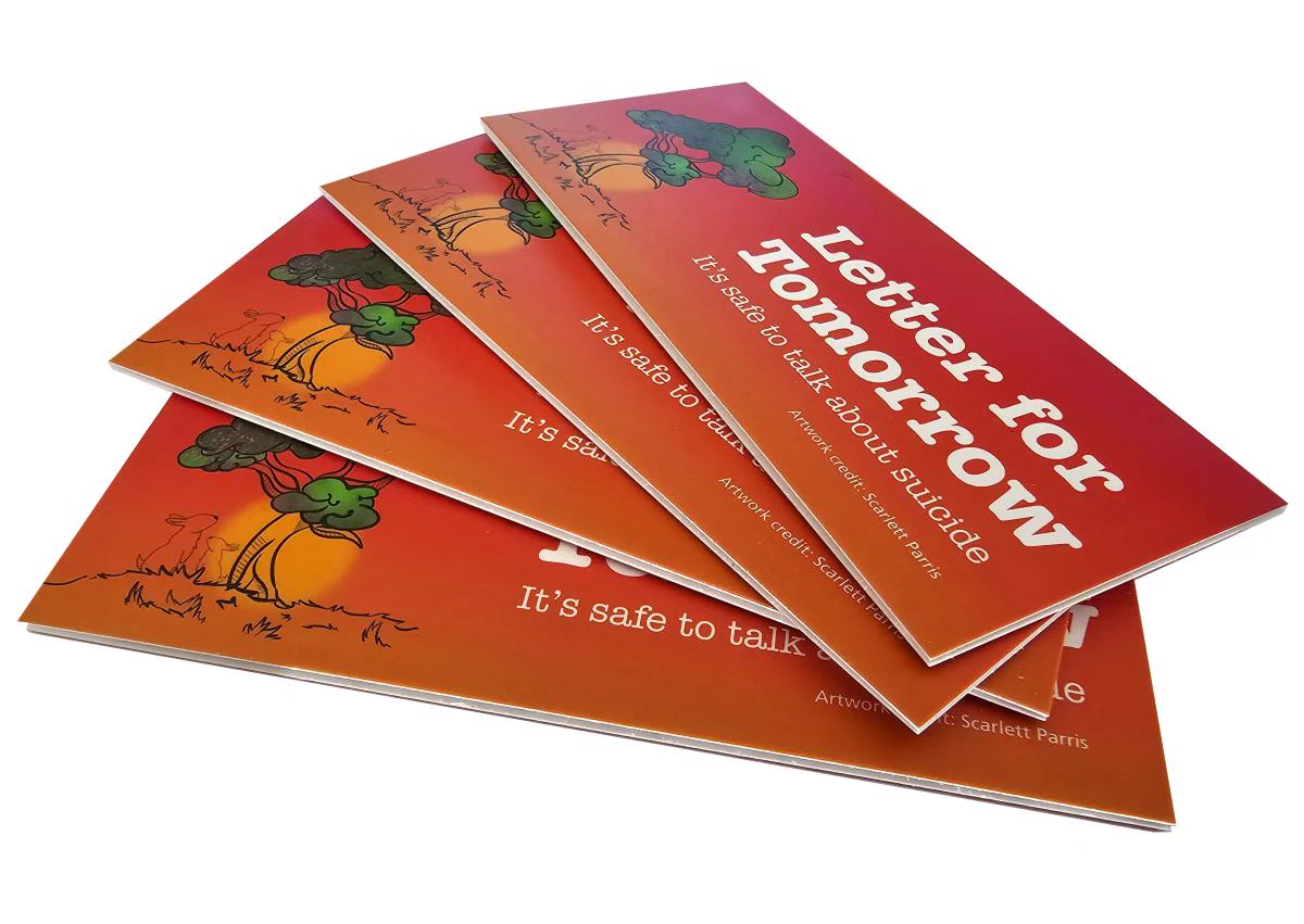 Letter for Tomorrow leaflets.