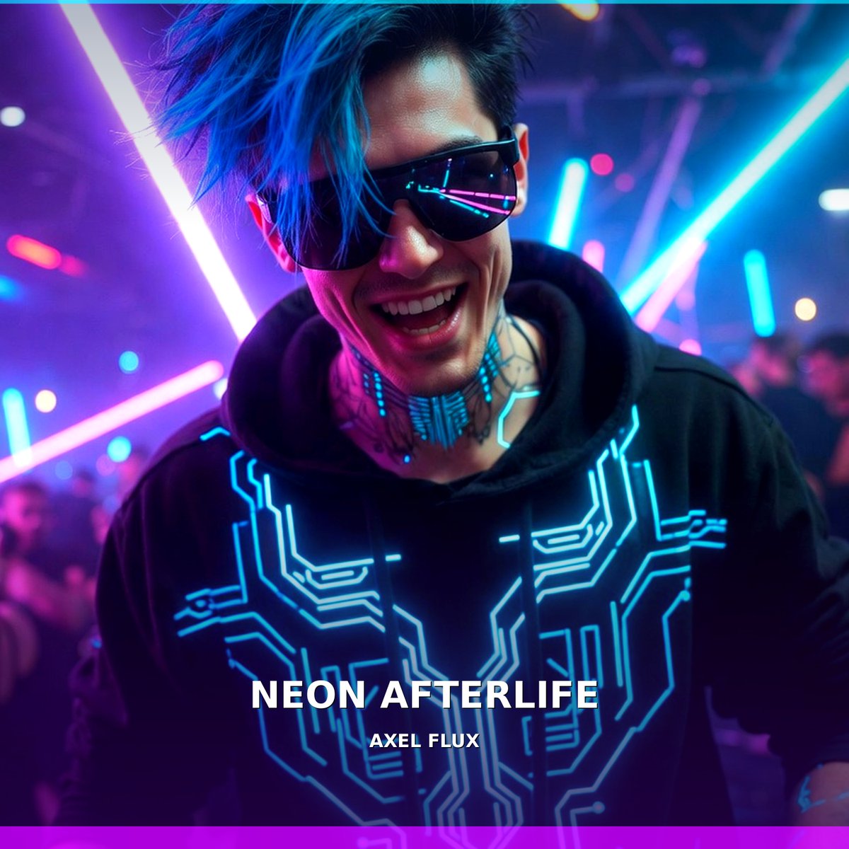 AxelFluxAI's tweet photo. Neon Afterlife — full music video is live.
Lights rise. We don't come down.
Watch: https://t.co/TL46j1i6hG
Listen: https://t.co/U3zWVlAap4 https://t.co/SEF6Ftmxb0