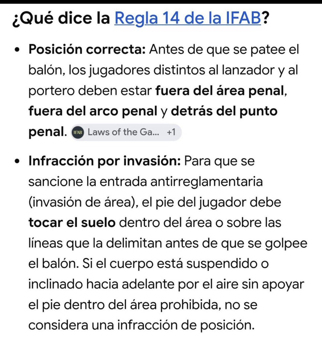 foliveros91's tweet photo. @JJPurriM Lee la regla https://t.co/mrlKeWpHoE