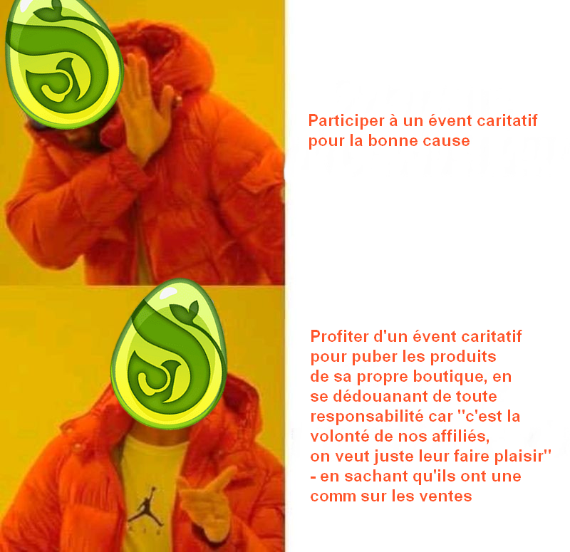 Ghost_Ush's tweet photo. Ce n’est pas parce qu’Ankama soutient le Z Event qu’on doit considérer comme acceptable le fait de diffuser en permanence de la publicité pour sa  boutique par les affiliés participants ^^
Il y a une diff entre soutenir une initiative et voir un florilège de pub sans discontinuer https://t.co/PNA66wME9s