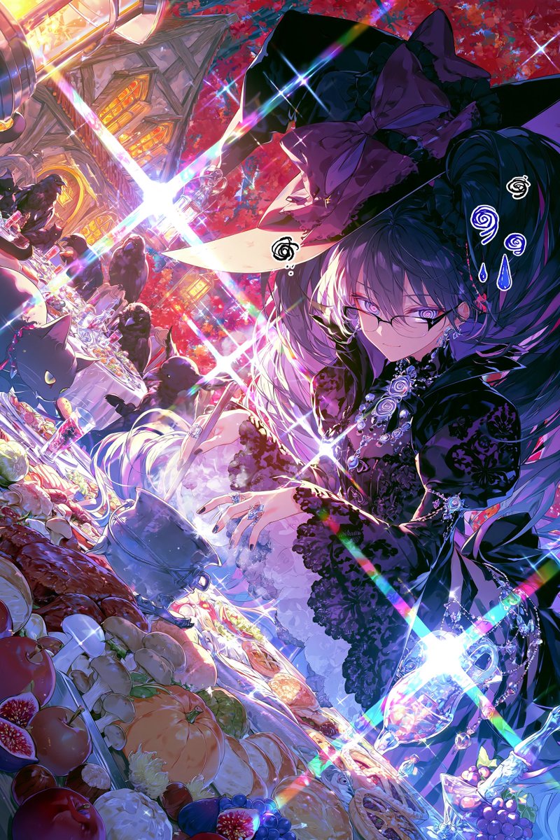 holoJewel's tweet photo. #秋のはじまりの風景 #秋と食欲
『秋味、魔女の食卓 ✦︎』 https://t.co/GyrYqJLQfU