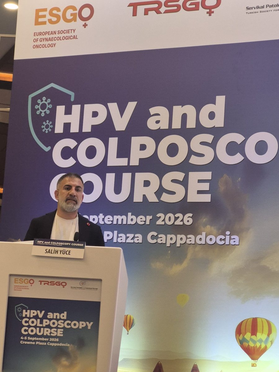 salih_yuce's tweet photo. Kapadokya’da HPV ve Rahim Ağzı Kanseriyle Mücadele İçin Bir Aradayız

4–5 Eylül 2026 tarihlerinde Kapadokya’da gerçekleştirilen HPV and Colposcopy Course programına Genç Birikim Derneği adına katılarak bir konuşma gerçekleştirdim.

Konuşmamda; HPV konusunda toplumsal farkındalığın artırılması, rahim ağzı kanserinden korunmada erken tanı ve aşının önemi, hasta savunuculuğu ve sivil toplum kuruluşlarının bu mücadelede üstlenebileceği rol üzerine görüşlerimizi paylaştım.

Kanserle mücadelede yalnızca tedavinin değil; koruyucu sağlık hizmetlerinin, doğru bilginin, farkındalığın ve güçlü iş birliklerinin de büyük önem taşıdığına inanıyoruz.

Genç Birikim Derneği olarak ulusal ve uluslararası paydaşlarla birlikte, kanserden korunma ve hasta savunuculuğu alanındaki çalışmalarımızı güçlendirerek sürdürmeye devam edeceğiz.

Bu değerli bilimsel buluşmanın gerçekleşmesinde emeği geçen herkese teşekkür ediyorum.

Birlikte daha fazla farkındalık, daha güçlü savunuculuk ve daha sağlıklı bir gelecek için