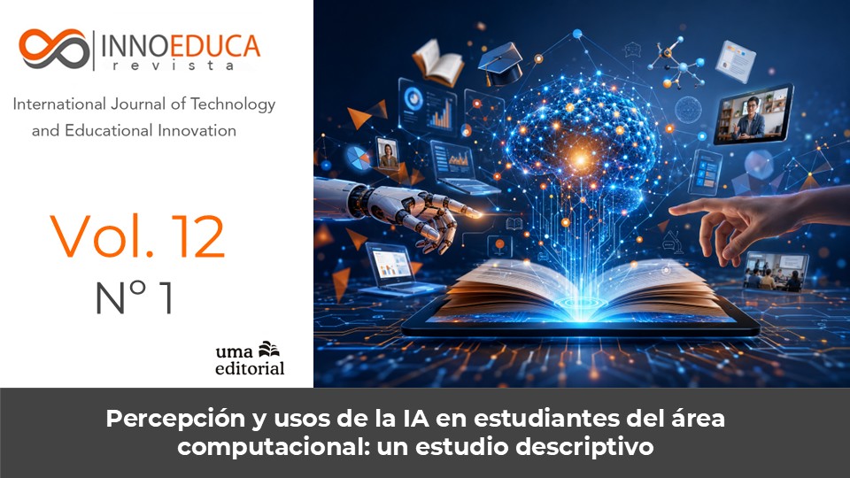 RInnoeduca's tweet photo. 📢Percepción y usos de la IA en estudiantes del área computacional: un estudio descriptivo
📝 Marisol Hernández Hernández, Luisa Reyna Beatriz Ayón Muñoz &amp; Samuel Olmos Peña
🌐 https://t.co/KYnwVC2gKu https://t.co/jYT1exbgxX