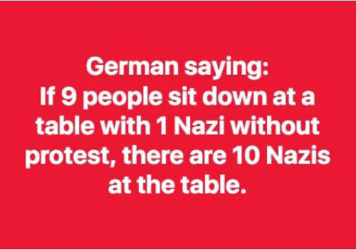 PlantMiller's tweet photo. @MonetNoClaude Shut the fuck up, nazi. https://t.co/cXFo0CmdCI