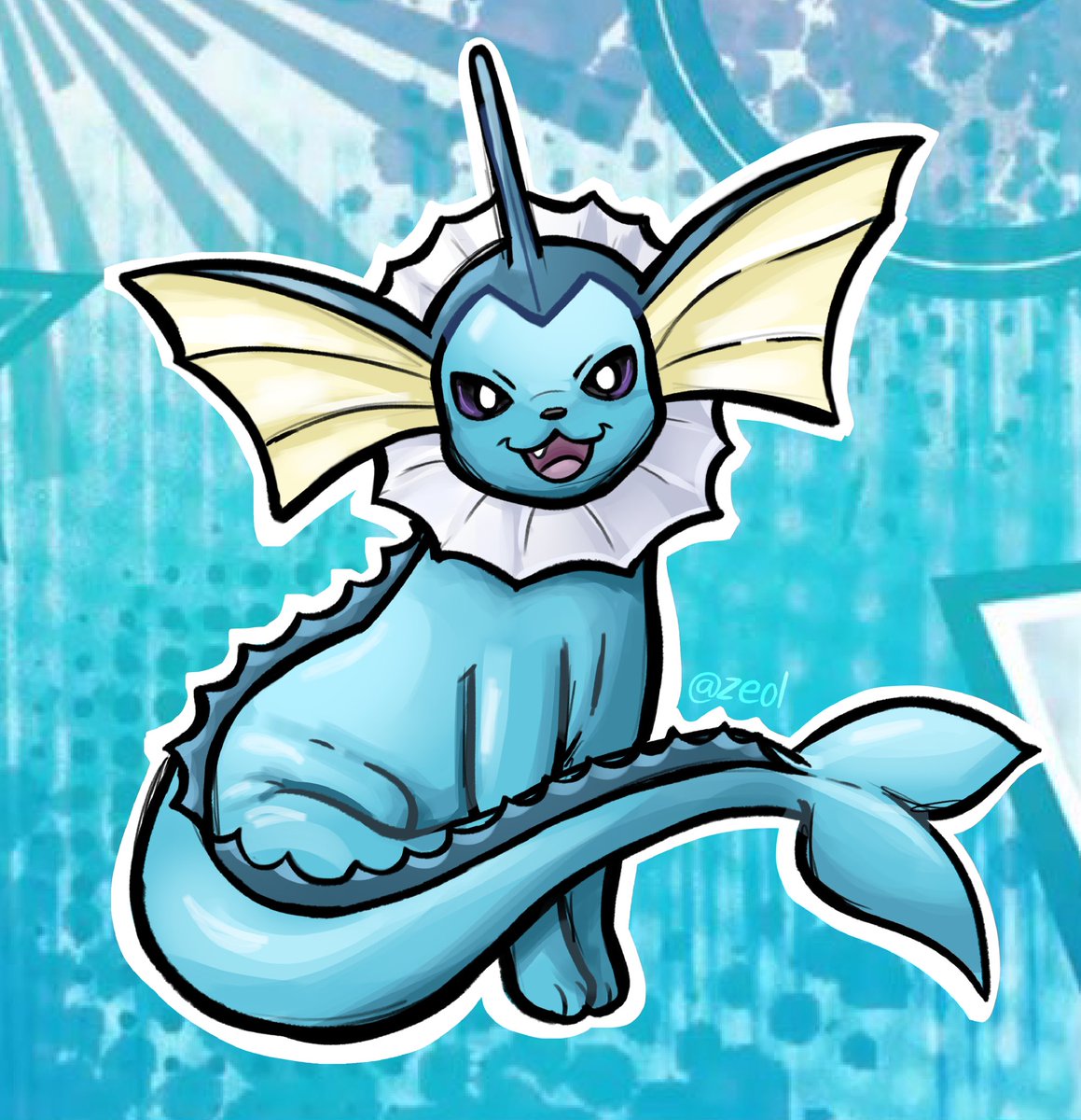zeol0l's tweet photo. Gen 1 eeveelutions in my style https://t.co/OCeiykdywo