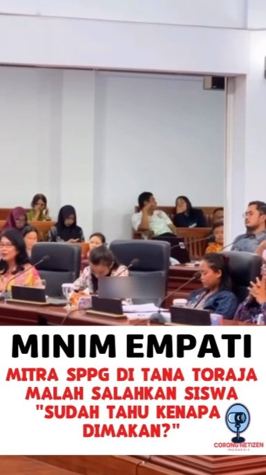indepenSumatera's tweet photo. "KALAU SUDAH TAHU BASI, KENAPA MASIH DIMAKAN?"

 PERNYATAAN MITRA MBG TANA TORAJA PANEN KECAMAN, BLAMING THE VICTIM DI KASUS KERACUNAN SISWA! 

Skandal dugaan keracunan makanan pada Program MBG di Tana Toraja mendadak makin panas wak! Bukan cuma karena keselamatan siswa yang terancam, tapi akibat pernyataan nir-empati dari salah satu SPPG saat Rapat Dengar Pendapat di DPRD Tana Toraja!

Di hadapan para orang tua siswa yang khawatir dan emosi, mitra tersebut malah melontarkan kalimat provokatif wak,  KALAU SUDAH TAHU BASI, KENAPA MASIH DIMAKAN?

Suasana RDP langsung tegang tinggi, dan gelombang kemarahan publik di media sosial tak tertahankan!

Rincian fakta, kejanggalan sistemis, & pemicu kemarahan warga wak.

BLAMING THE VICTIM KE ANAK SEKOAH
Menyalahkan siswa karena memakan makanan basi adalah bentuk VICTIM BLAMING yang sangat tidak masuk akal wak! Bagaimana mungkin anak-anak sekolah dibebani tanggung jawab untuk melakukan uji kelayakan organoleptik/bakteriologis sebelum makan?

MANA QUALITY CONTROL & STANDAR KEAMANAN PANGAN (HACCP)?

Program MBG adalah program nasional yang dibiayai anggaran negara. Standar kelayakan, masa simpan, hingga distribusi makanan HARUSNYA sudah tuntas di tingkat dapur mitra SPPG bukan diuji coba ke perut anak-anak!

PROYEK RAKSASA, KUALITAS KACAU 
Kasus di Tana Toraja ini membuka kotak pandora soal dugaan lemahnya pengawasan, kualifikasi vendor/mitra yang ditunjuk, serta celah pengawasan dari dinas terkait demi mengejar kuota distribusi semata.

Pernyataan ini membuktikan adanya masalah mendasar pada mentalitas penyedia layanan wak, Menganggap program bantuan/gizi anak sekolah sebagai formalitas proyek semata, sampai-sampai aspek keselamatan jiwa anak-anak dikesampingkan!

Pemerintah daerah, BPOM, dan Penyelenggara Program MBG HARUS SEGERA turun tangan wak, EVALUASI TOTAL DAN BLACKLIST mitra yang tidak profesional dan meremehkan keselamatan anak-anak!