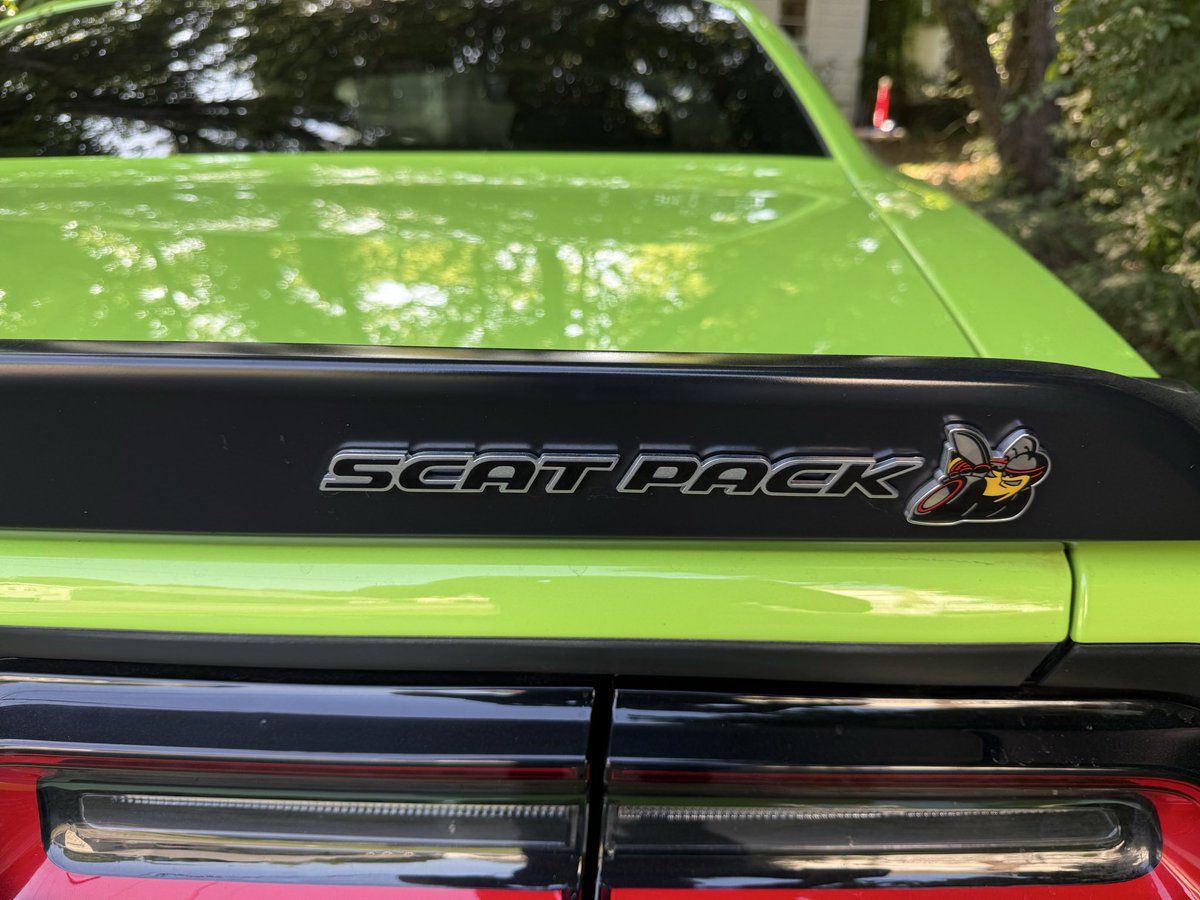 BryanbakerAR's tweet photo. My Baby 2023 Dodge Challenger R/T Skat Pack #DodgeChallenger #SkatPack https://t.co/8BmxjdX9La