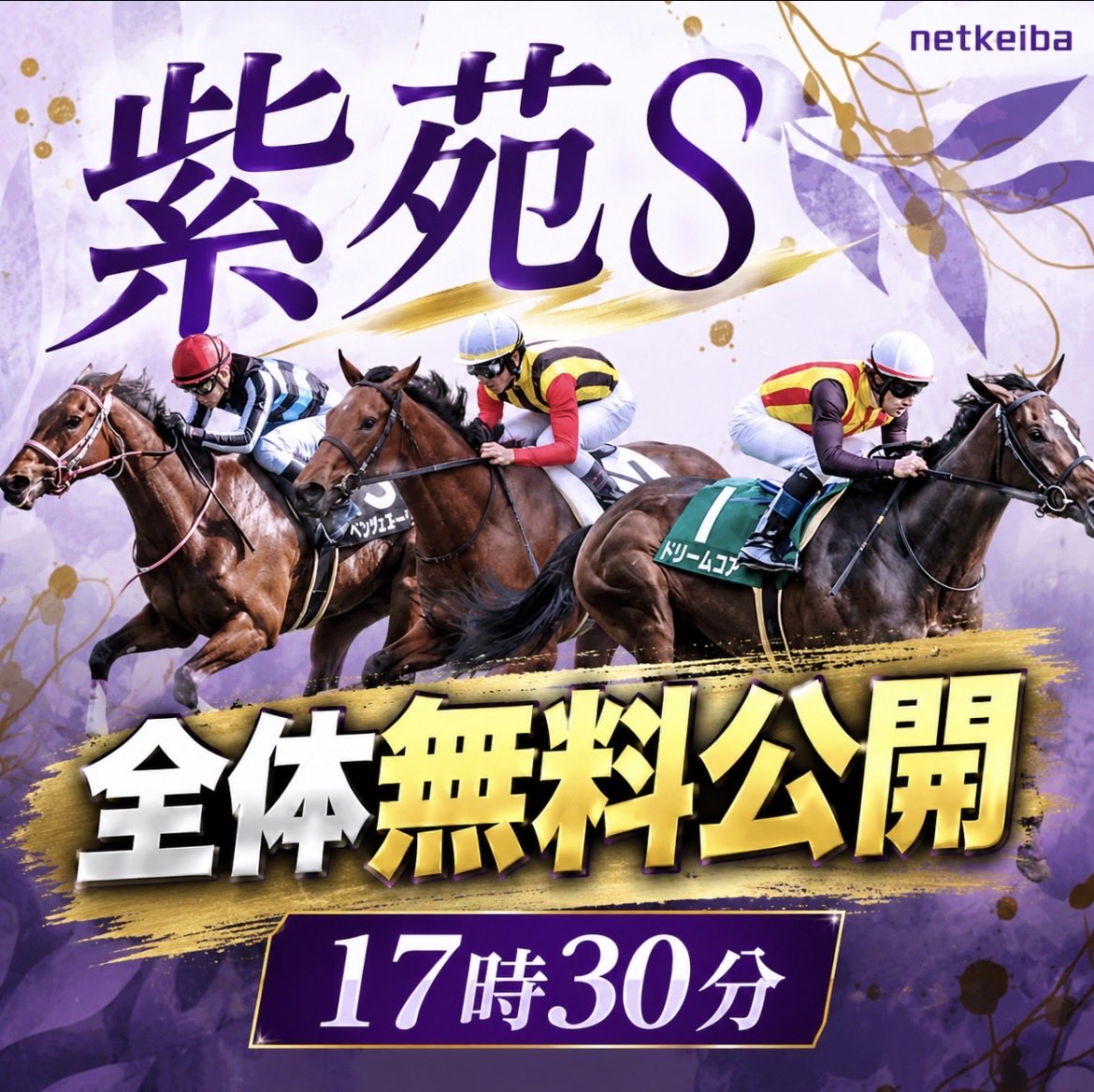 watasigaFuRi_Za's tweet photo. 🎉紫苑S・全体無料公開決定🎉

たくさんの方に希望いただいたため
全体公開することに決めました‼️
そして、
『既に本命馬は決まってます』

枠を見ても本命は変わりませんでした。
【👍】で待機お願いします！！！ https://t.co/91Kwsq97Dz