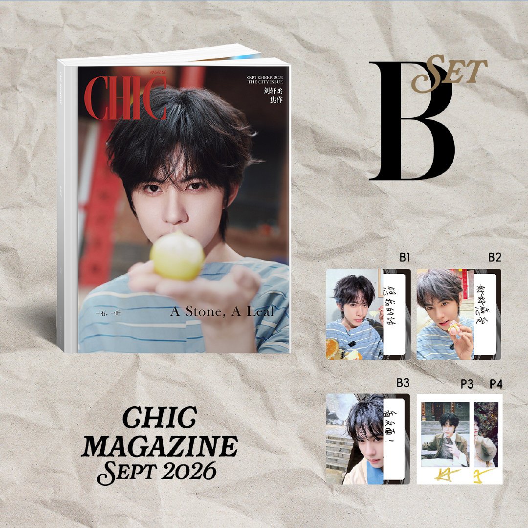 KKhankluay_shop's tweet photo. 🇨🇳 #KKsaishop: CHIC
#หลิวเซวียนเฉิง #LiuXuanCheng #刘轩丞
💛 Ver.A หรือ B  หรือ C
💰 เล่มละ 420 บาท
➡️ หนังสือ 1 เล่ม + Card 3 ใบ + Polaroid 2 ใบ

💛 Full set (รวมทั้ง Ver. A+B+C) 
💰 เซทละ 1,050 บาท
➡️ หนังสือ 3 เล่ม + รูปphotobooth1 ใบ + การ์ด 12ใบ + Polaroid 6 ใบ + Polaroidสุ่ม 3ใบ (จาก6แบบ)

🐰 ปกและการ์ดVer. A B C ไม่ซ้ำกัน
💛 พิเศษให้แฟนคลับเบบี๋!
📦 ส่งEMSเหมา +40 บาท
📲 สั่งซื้อDm
สินค้าพรียังไม่ทราบกำหนดส่ง
หลังทางจีนส่งรอถึงไทยประมาณ15-20วัน 
ขอคนสะดวกรอค่ะ
