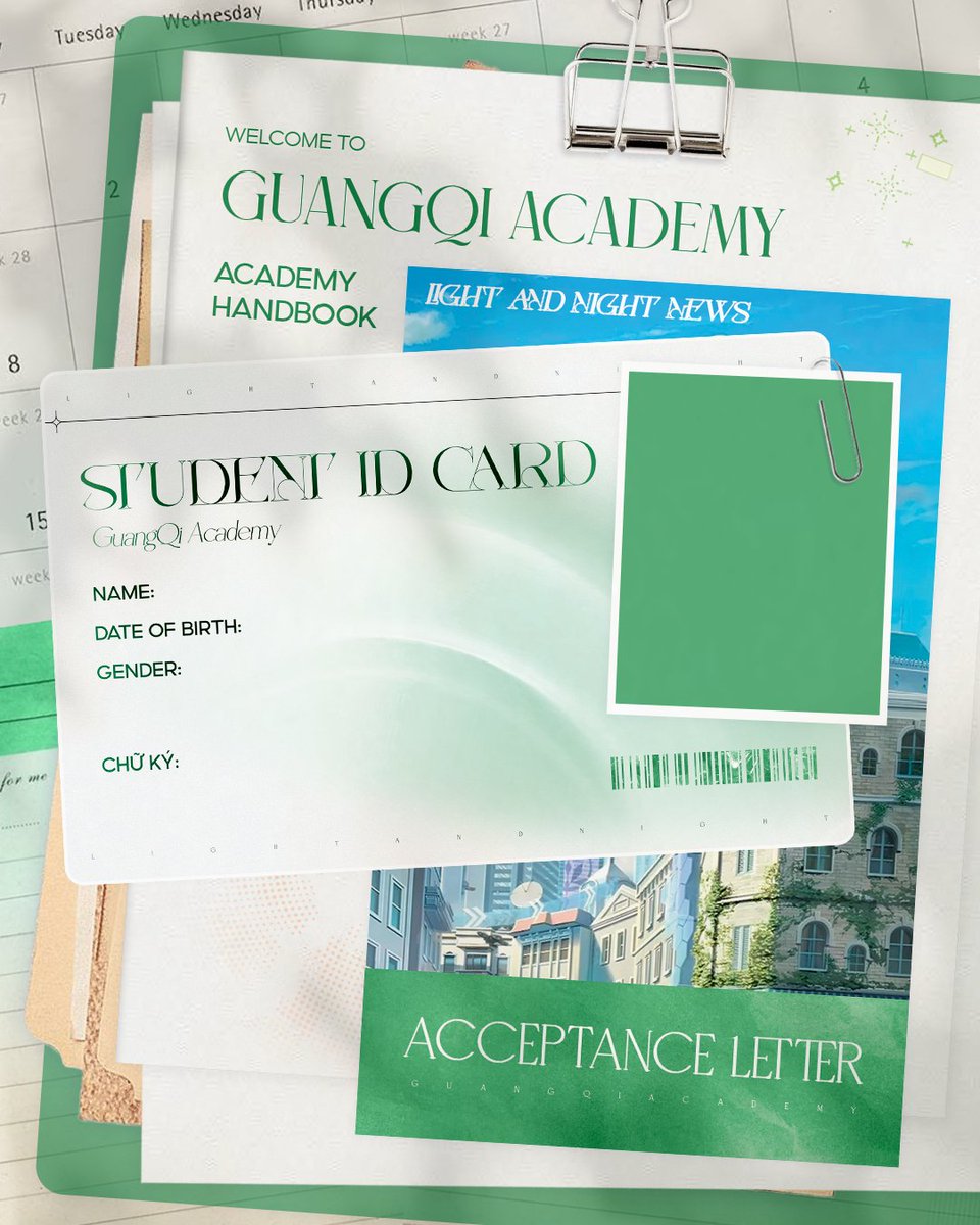 LightnNightnews's tweet photo. ACCEPTANCE LETTER | TO ALL DESIGNERS

Guangqi Academy officially opens enrollment applications for the talented designers of Guangqi City. Please use the template below to register for enrollment together with your husbands!

HD Link: https://t.co/pbsp8Lzq4W

Download now:
App Store: https://t.co/1424Z611x6
Google Play: https://t.co/GZW52vdMlO

Follow this page for the latest updates, announcements, and news about Light and Night across Southeast Asia!