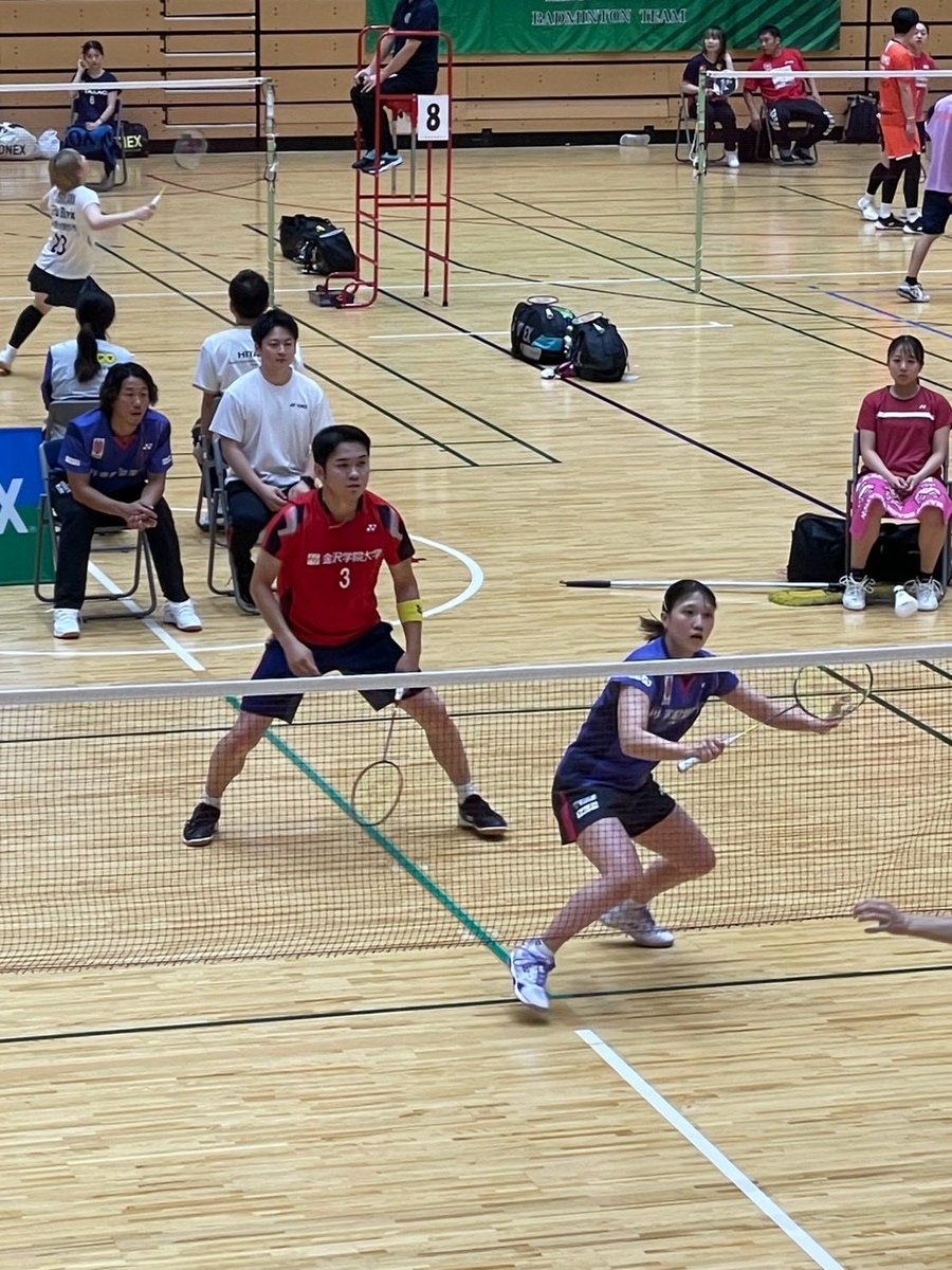saishunkan_bd's tweet photo. /／
📣 全日本社会人バドミントン大会2026試合結果
\＼

🏸混合ダブルス２回戦🏸

木山/下農ペア(金沢学院クラブ)ペア VS 樋口/深田ペア(大阪/広島)ペア

2-0で勝利しました。

応援ありがとうございました。
引き続き応援よろしくお願いします！
#くまもと再春館製薬所バドミントンチーム https://t.co/qKbsf12kJQ