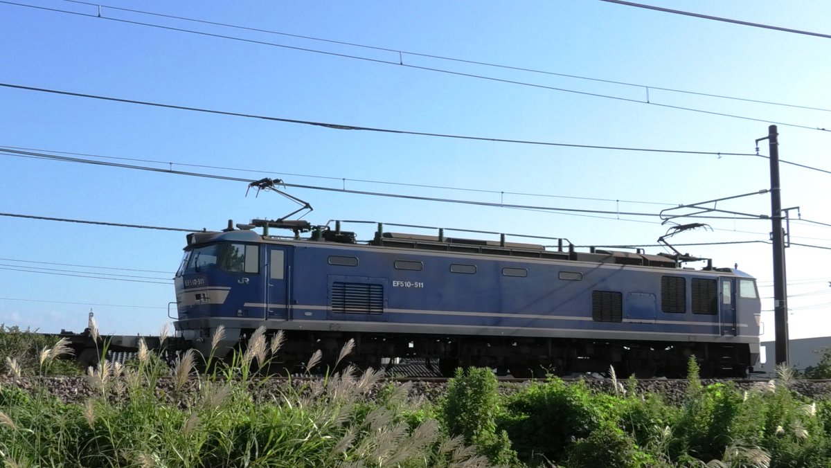 eh_fka's tweet photo. ①TRAIN SUITE 四季島1泊2日コース8013M
②EF510-511牽引3098ﾚ コンテナゼロ
③④EF510-14牽引3097ﾚ https://t.co/Wat2I3bFWD
