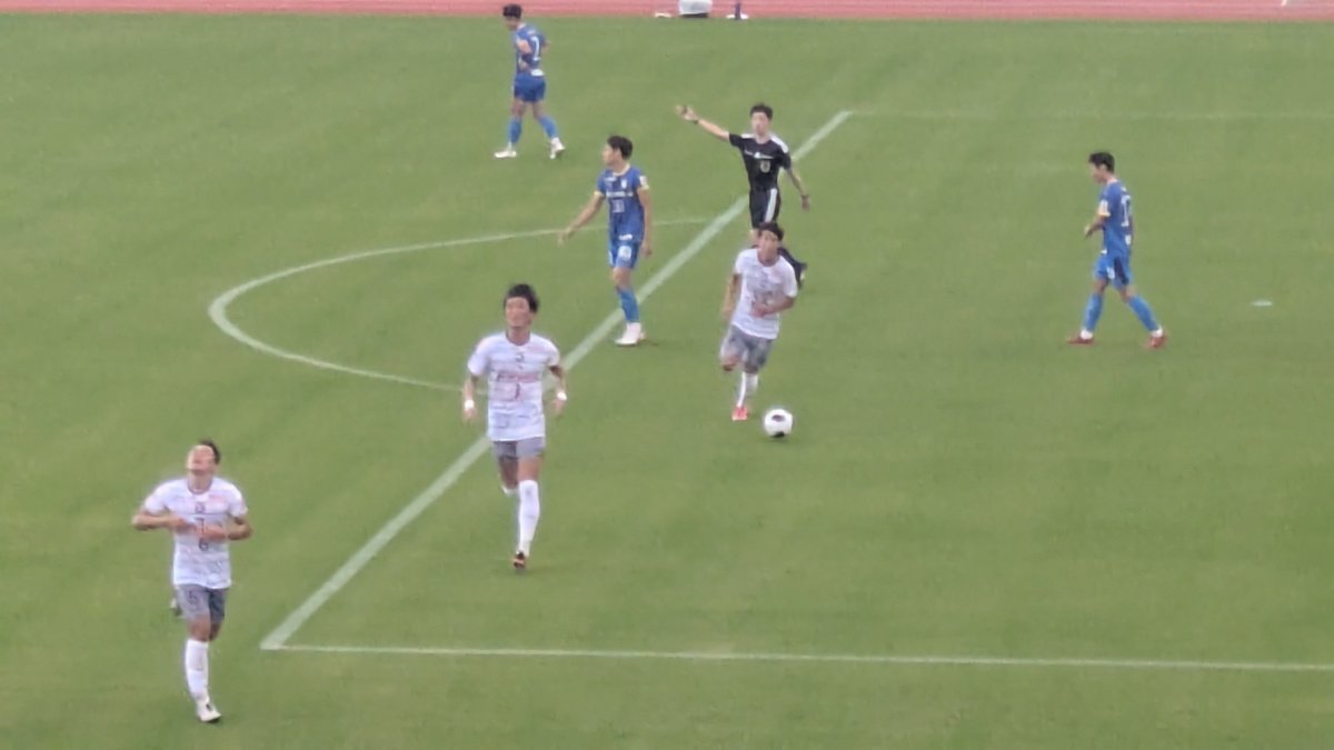 amaguriaachan's tweet photo. ＃点の取り合い
で #yscc  が ＃勝ち越し
3−2
＃横濱蔵出し さん
#ポニカロード
＃JFL https://t.co/h5owxmUiag