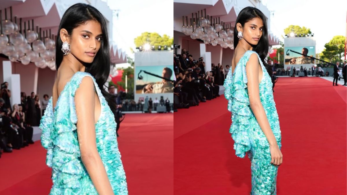 ndtvLifestyle's tweet photo. Bhavitha Mandava wore Chanel's "mermaid dress", featuring 30,000 heart-shaped sequins and 96,000 oval sequins that took 1,250 hours to embroider
https://t.co/8I3lKSa4De https://t.co/em0oViOyuS