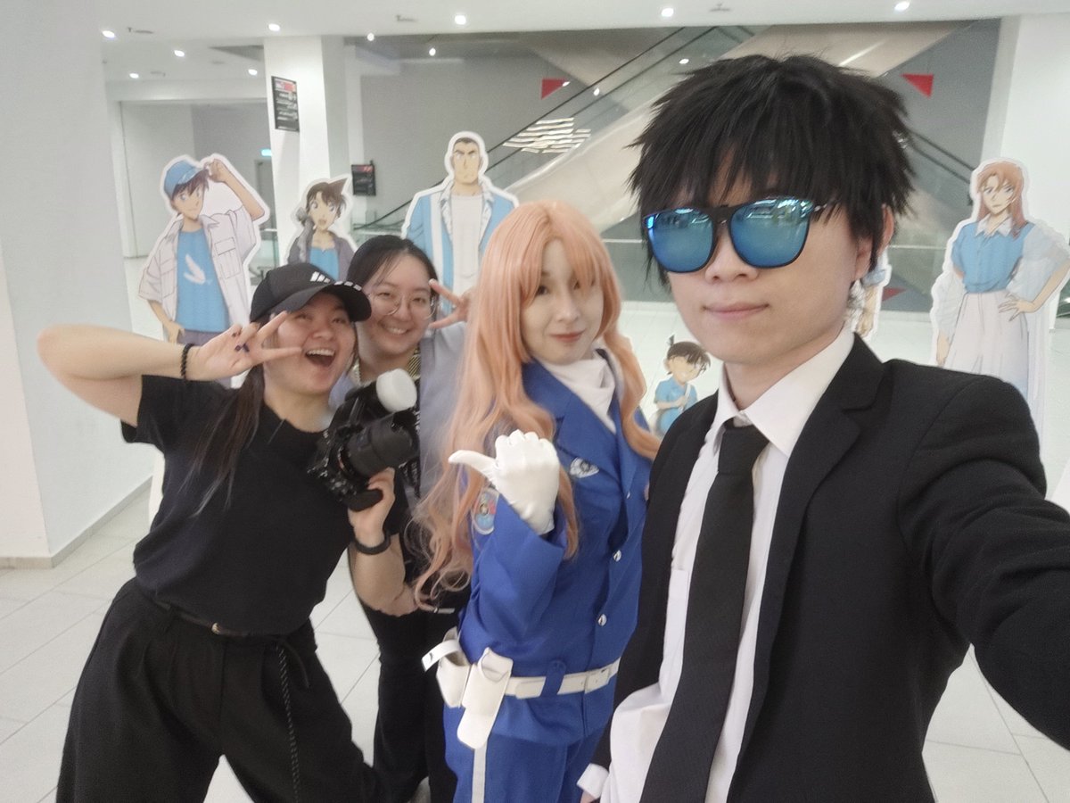 KC_Brycat's tweet photo. #gsc #conan #fallenangelofthehighway #コナン　

松田陣平　と　萩原千速　
Conan movie fan screening https://t.co/V4VYvkKOMi