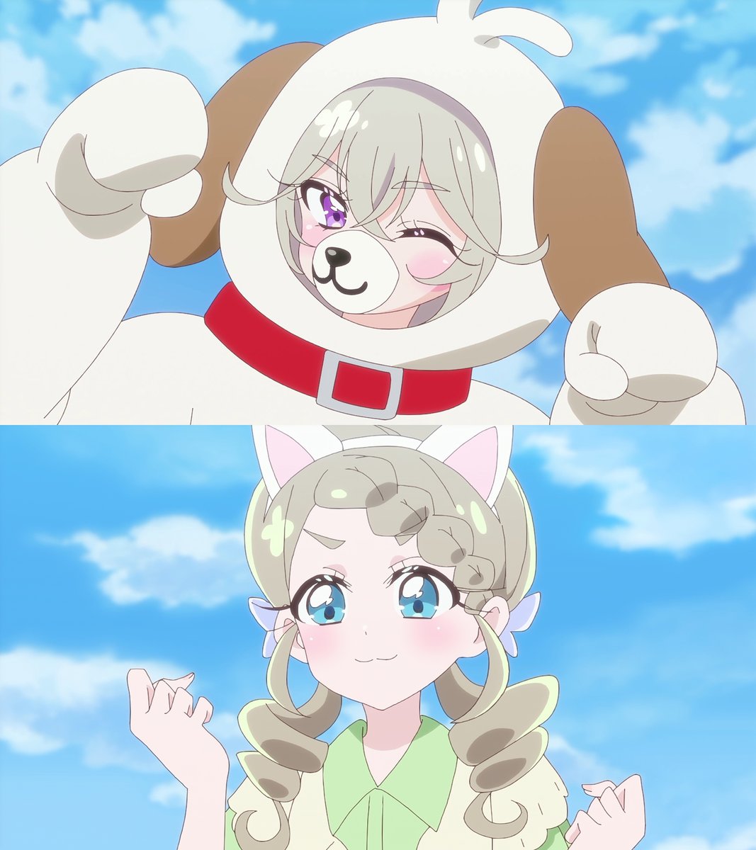 precure_images's tweet photo. わんにゃん https://t.co/v0udSgqRxS