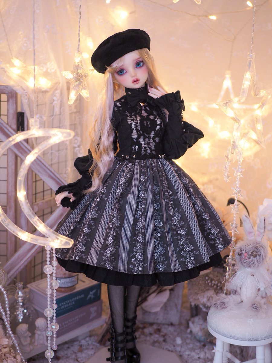 kirie8dori's tweet photo. 🐾Robe noire à devant en dentelle🐈‍⬛🐾

プレビュー公開致しました🙏

本日21時よりオープン致します✨

SDサイズのみ(SD～SDGr女の子まで対応)ですが、ご希望ありましたらミディサイズも制作できます✨ご入用の方おられましたらお声かけ頂ければ🙇‍♀️

ショップは⬇️へ繋げます☘️ https://t.co/8UhTqXO22E