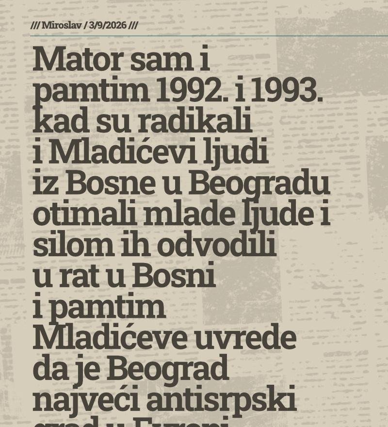 budvacg's tweet photo. Beograđani,jeste zaboravili ili su vam vrane mozak popile? https://t.co/XcvZkDaxRj