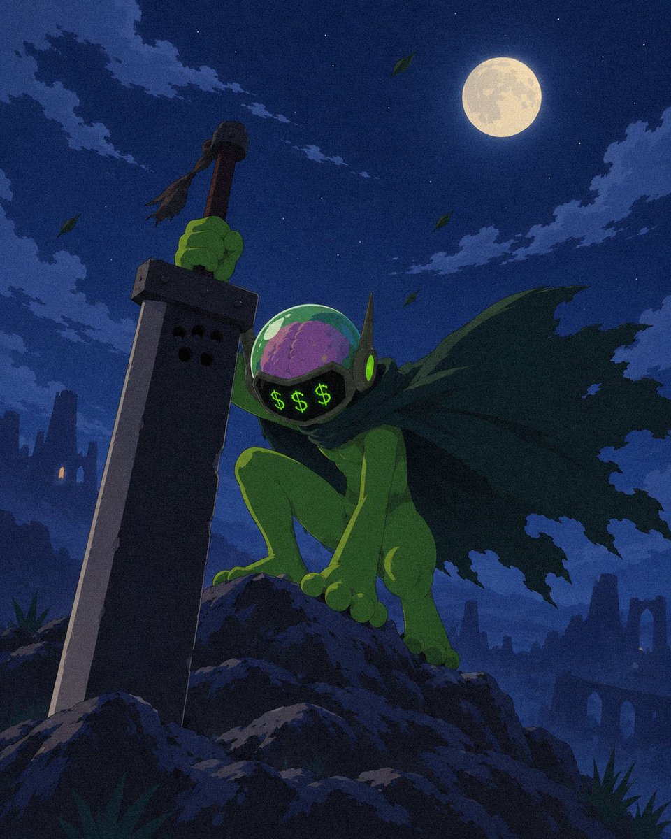 AGIfroglong's tweet photo. Never back down. 🐸⚔️

$AGI https://t.co/Xl9X3mHm9u