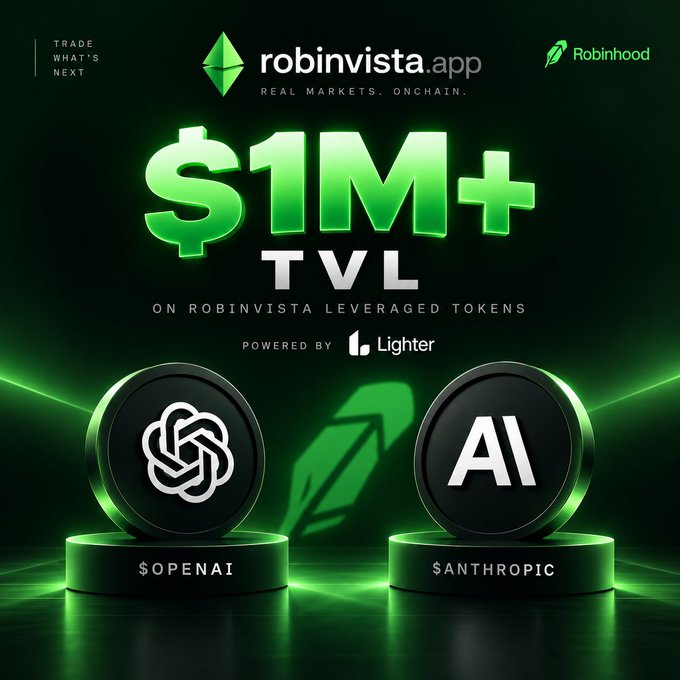 RobotsVisaAlert's tweet photo. @RobinvistaApp @RobinhoodCrypto @HyperliquidX A quick $VISTA update:

Presale registration for the TGE is now open. RobinVista participants can check their eligibility and review the upcoming ecosystem opportunities.

More details: https://t.co/i4L8zvU942 https://t.co/2pirtSSFTq