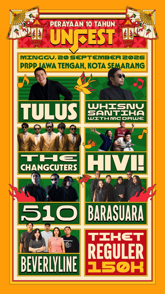 Nyokoll's tweet photo. WTS TIKET REGULER UNFEST 10
-Free cod
-Bebas biaya admin
-special price on dm
-bisa bundling
-GS dijamin keren

minat bisa langsung dm ya di jamin trusted 100%

WTS WTB UNFEST 
#hivi #tulus https://t.co/G0e9sknxJd