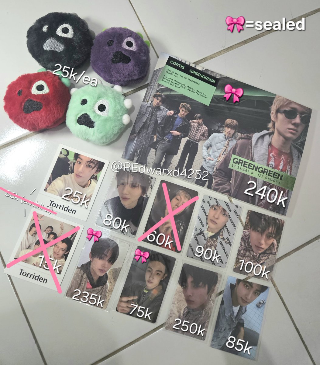 PEdwarxd4252's tweet photo. WANT TO SELL corball acai, album Cortis green green bridge

✅️negtip
✅️payment full🍊ada adm ya
✅️freebies
❌️pack

pc keonho, juhoon studio, seonghyeon ytg, torriden, fm
#wts #coer https://t.co/9sVg0ngLi1
