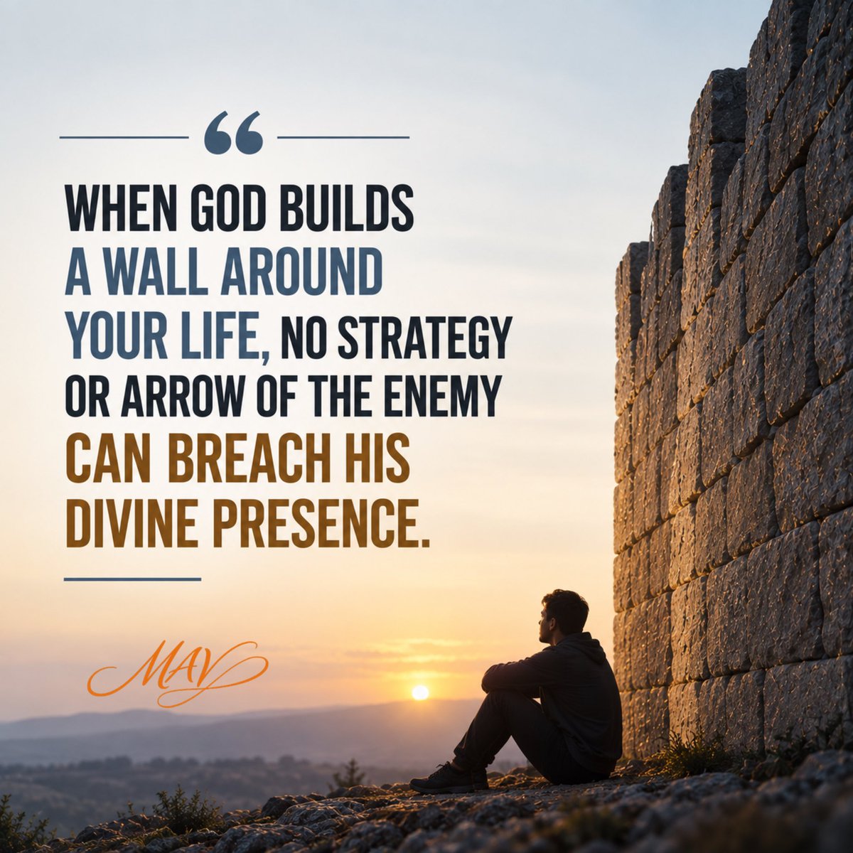 M_A_Varughese's tweet photo. When God is your refuge, no attack can overcome the protection of His presence.

#GodsProtection #Faith #TrustGod #DivinePresence #MAV https://t.co/MKeu92wYKD