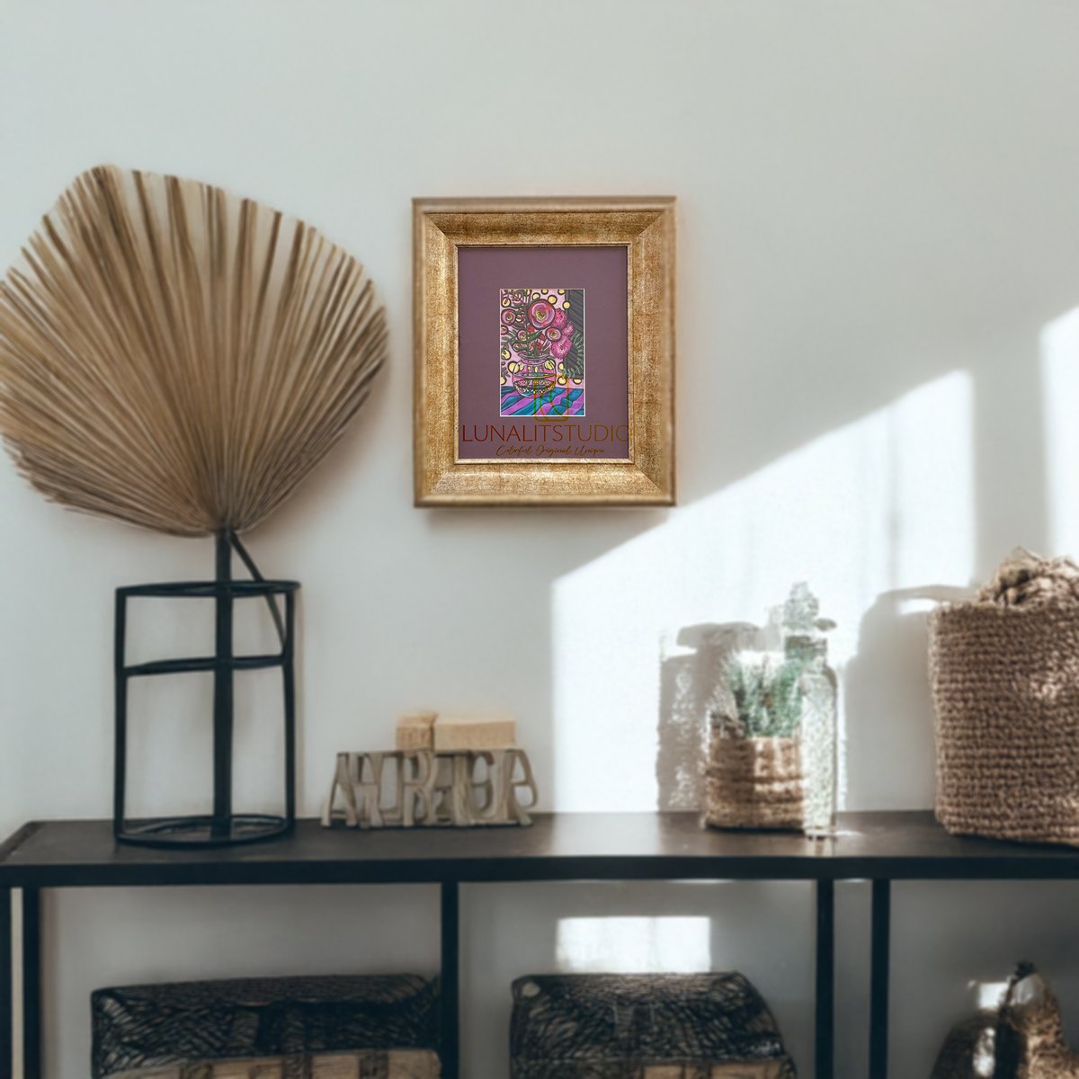 LunaLitStudio's tweet photo. ✨ Elevate your space with @lunalitstudio's  acrylic flower bouquet painting! Perfect for decor or Thanksgiving gifts. Framed: 34.4 cm x 40.4 cm. 🎁 FREE gift wrapping &amp; global shipping 🌍 #ThanksgivingDecor #AcrylicArt https://t.co/i2WJxvZhOc